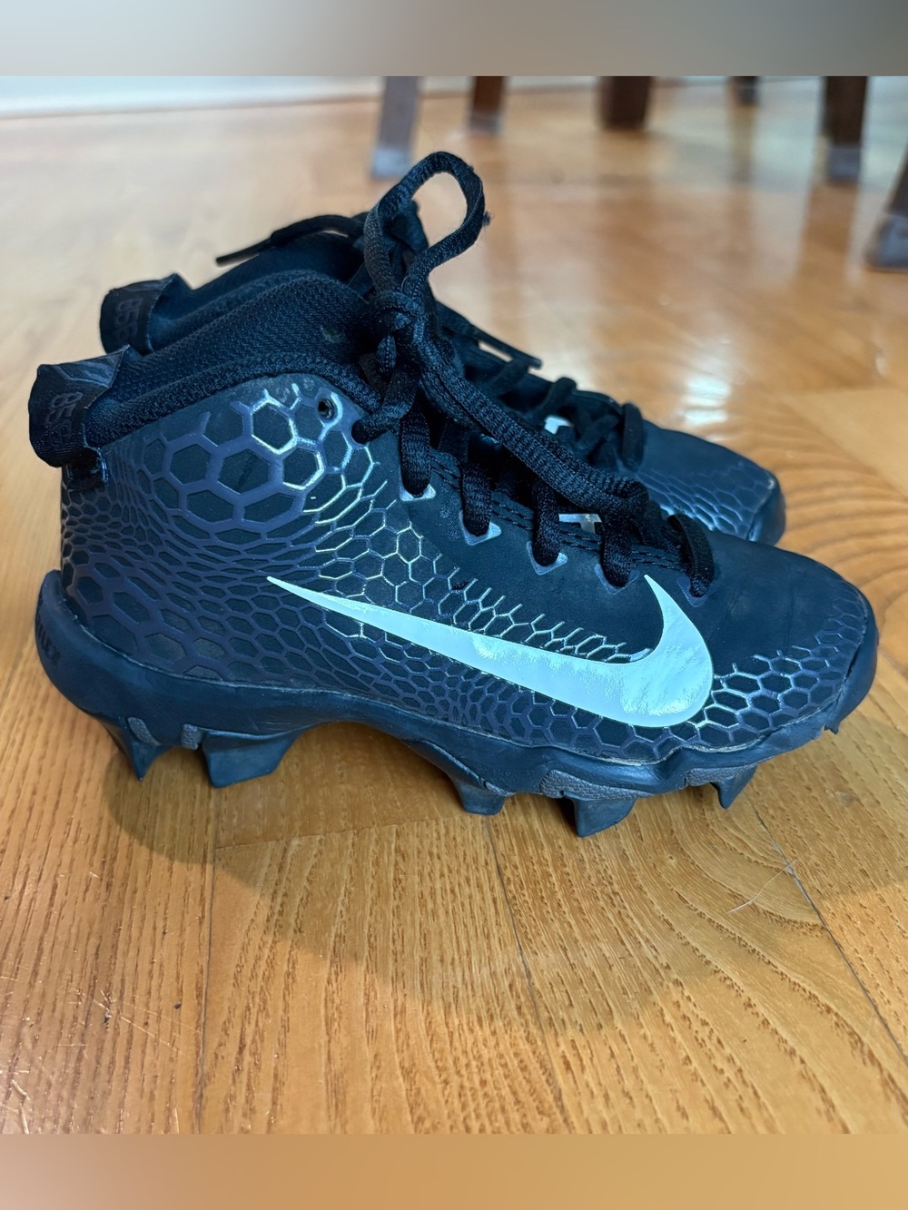 Nike Force Trout 5 Pro Keystone baseball cleats Black Toddler Boys Kids Size 10C